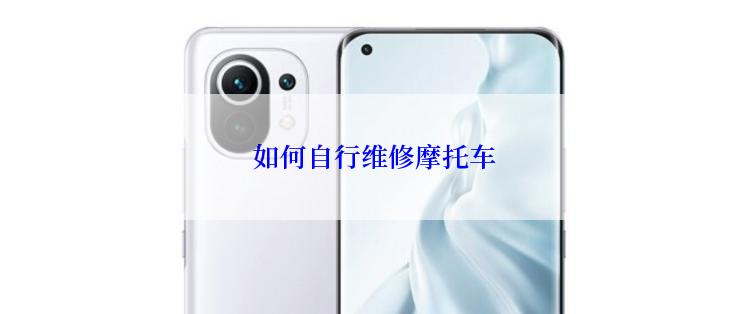  如何自行维修摩托车