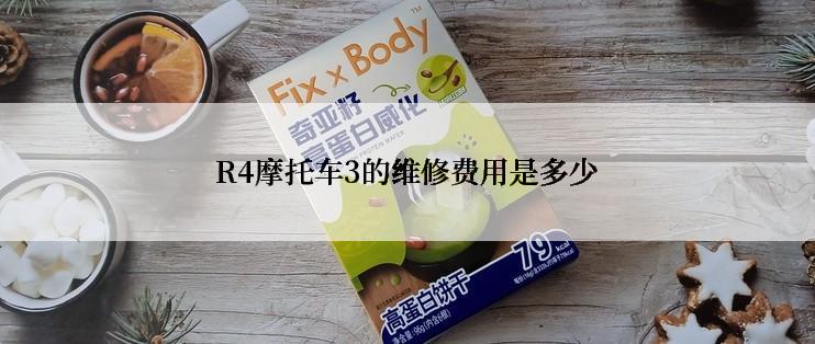 R4摩托车3的维修费用是多少