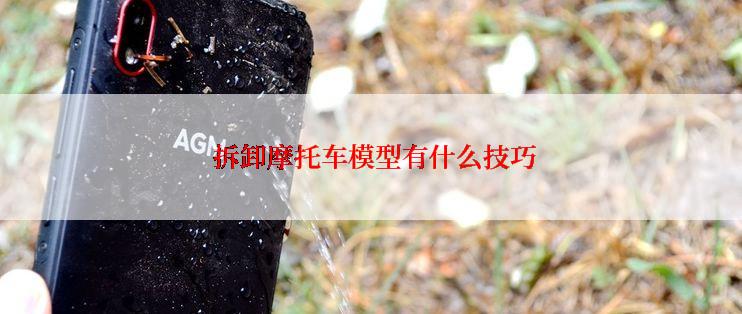  拆卸摩托车模型有什么技巧