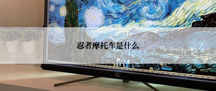 忍者摩托车是什么