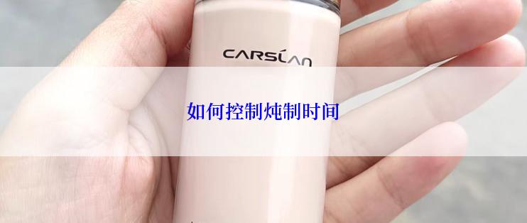 如何控制炖制时间