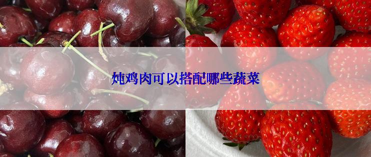 炖鸡肉可以搭配哪些蔬菜