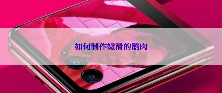 如何制作嫩滑的鹅肉