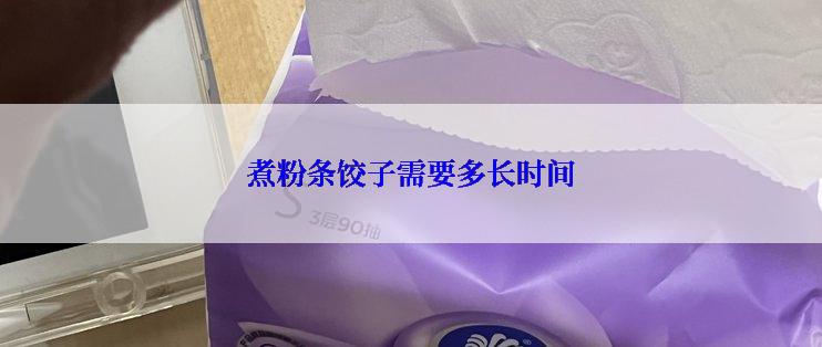 煮粉条饺子需要多长时间