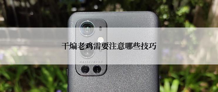 干煸老鸡需要注意哪些技巧