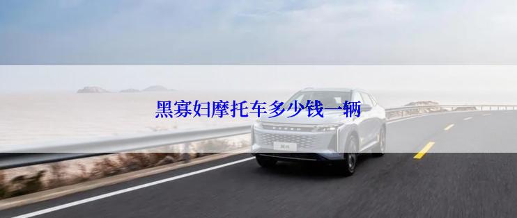 黑寡妇摩托车多少钱一辆