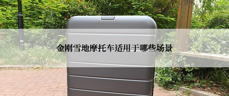金刚雪地摩托车适用于哪些场景